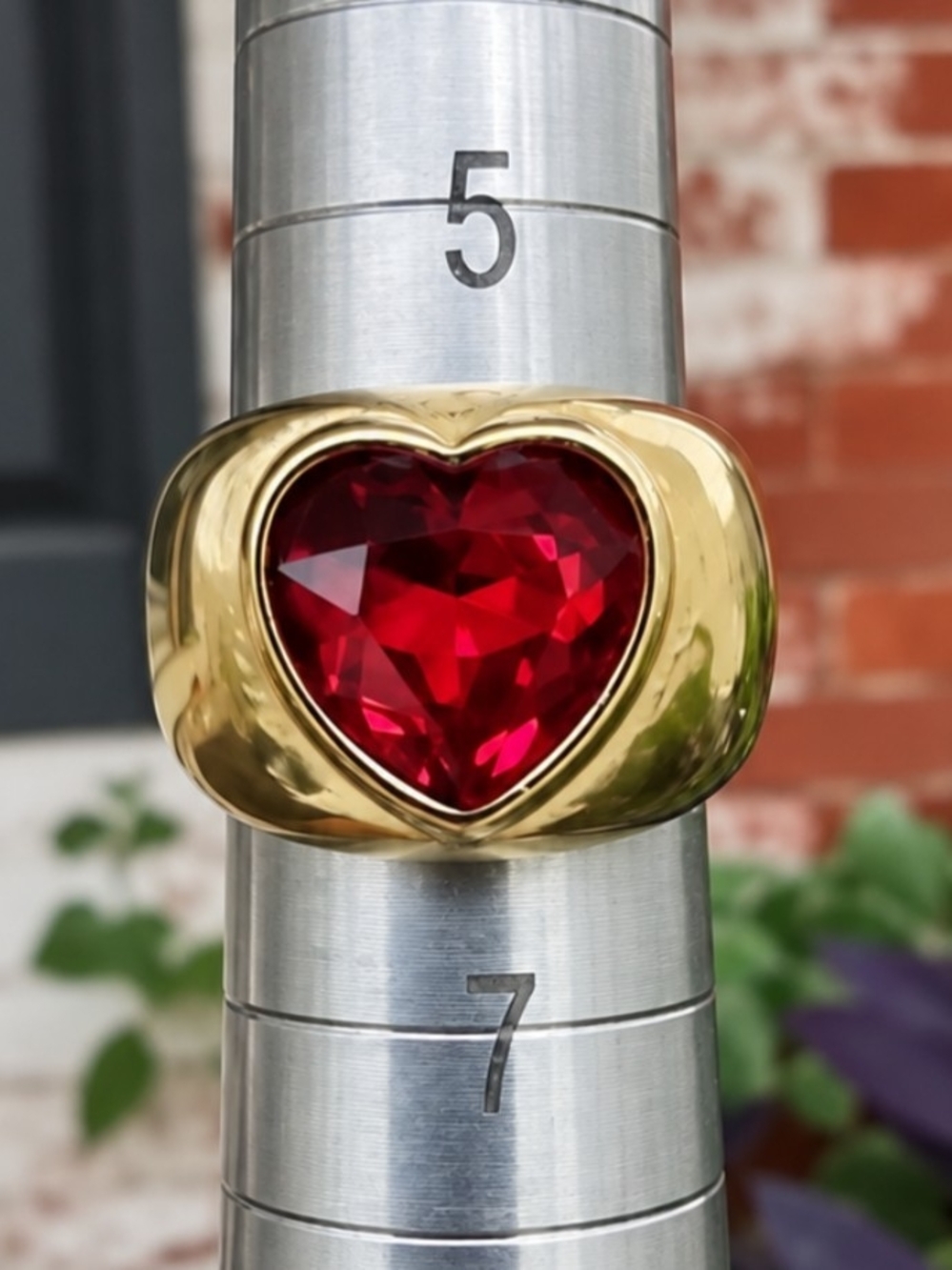 Modernist Style Ring